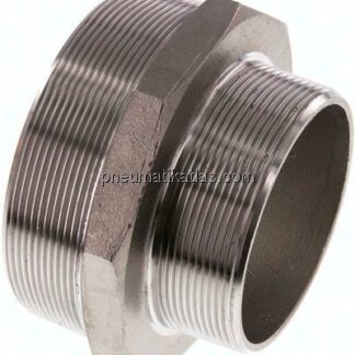 Doppelnippel R 4"-R 3", 1.4408