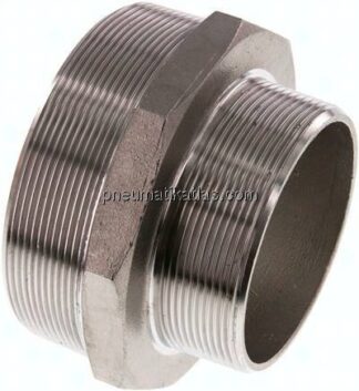 Doppelnippel R 4"-R 3", 1.4408