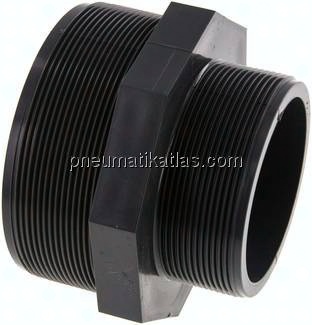 Doppelnippel G 4"-G 3", PVC-U
