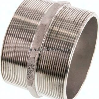 Doppelnippel G 4"-G 4", 1.4408