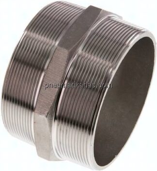 Doppelnippel R 4"-R 4", 1.4408