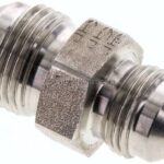 Doppelnippel UNF 7/8"-14(JIC)-UNF 3/4"-16(JIC), 1.4571