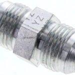 Doppelnippel UNF 7/8"-14(JIC)-UNF 7/8"-14(JIC), Stahl verzinkt