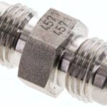 Doppelnippel UNF 9/16"-18(JIC)-UNF 9/16"-18(JIC), 1.4571