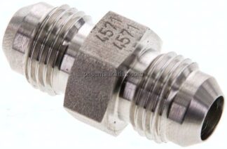 Doppelnippel UNF 9/16"-18(JIC)-UNF 9/16"-18(JIC), 1.4571