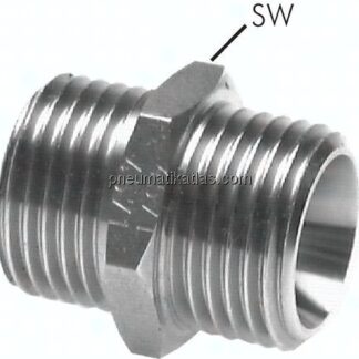 Doppelnippel G 2"-G 2", 1.4571