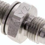 Doppelnippel M 12x1,5-UNF 1/2"-20(JIC), V4A