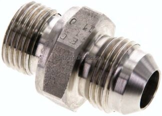 Doppelnippel M 18x1,5-UNF 3/4"-16(JIC), V4A