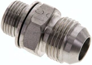 Doppelnippel M 18x1,5-UNF 7/8"-14(JIC), V4A