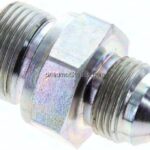 Doppelnippel M 22x1,5-UNF 3/4"-16(JIC), Stahl verzinkt