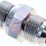 Doppelnippel M 22x1,5-UNF 7/8"-14(JIC), Stahl verzinkt