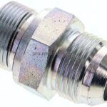 Doppelnippel M 26x1,5-UN 1-1/16"-12(JIC), Stahl verzinkt