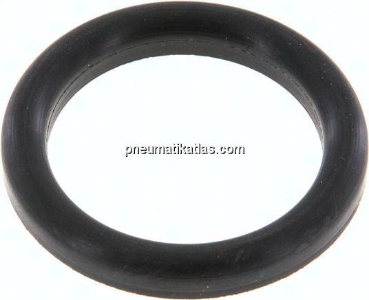 Dichtung (Milchgewinde) DN 25, EPDM (schwarz), 30x40x5mm