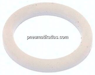 Dichtung (Milchgewinde) DN 25, Silikon (natur), 30x40x5mm