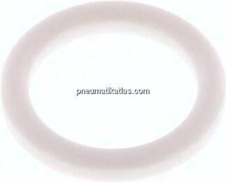 Dichtung (Milchgewinde) DN 25, PTFE (weiß), 30x40x5mm