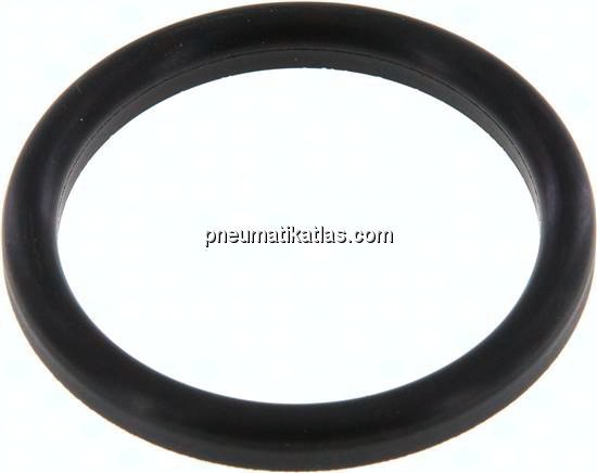 Dichtung (Milchgewinde) DN 40, EPDM (schwarz), 42x52x5mm