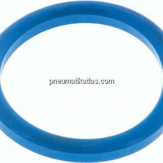 Dichtung (Milchgewinde) DN 40, NBR (blau), 42x52x5mm