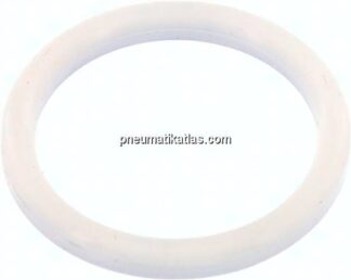 Dichtung (Milchgewinde) DN 40, Silikon (natur), 42x52x5mm