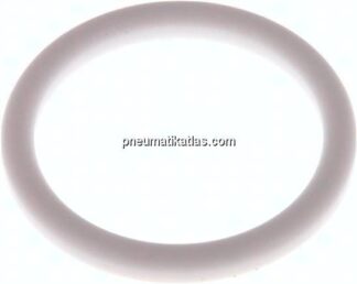 Dichtung (Milchgewinde) DN 40, PTFE (weiß), 42x52x5mm