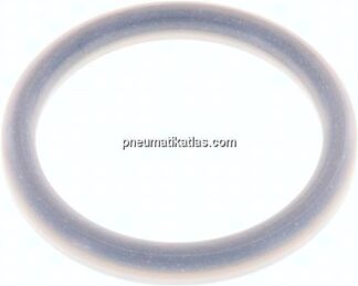 Dichtung (Milchgewinde) DN 40, FKM / PTFE (vollummantelt), 42x52x5mm