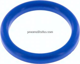 Dichtung (Milchgewinde) DN 32, NBR (blau), 36x46x5mm