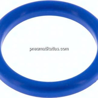 Dichtung (Milchgewinde) DN 32, NBR (blau), 36x46x5mm