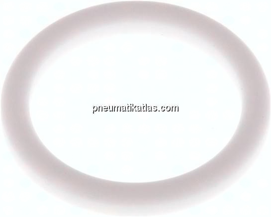 Dichtung (Milchgewinde) DN 32, PTFE (weiß), 36x46x5mm