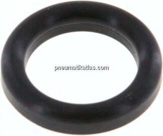 Dichtung (Milchgewinde) DN 15, EPDM (schwarz), 18x26x4,5mm