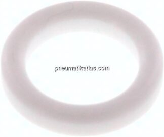 Dichtung (Milchgewinde) DN 15, PTFE (weiß), 18x26x4,5mm