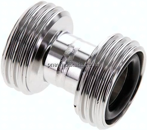 Doppelnippel (Milchgewinde) Rd 34 x 1/8"-Rd 34 x 1/8"