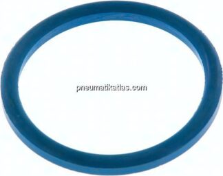 Dichtung (Milchgewinde) DN 50, NBR (blau), 54x64x5mm