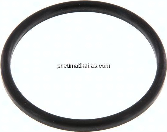 Dichtung (Milchgewinde) DN 65, EPDM (schwarz), 71x81x5mm