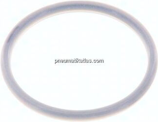 Dichtung (Milchgewinde) DN 65, FKM / PTFE (vollummantelt), 71x81x5mm