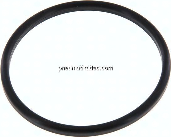 Dichtung (Milchgewinde) DN 80, EPDM (schwarz), 85x95x5mm