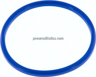 Dichtung (Milchgewinde) DN 80, NBR (blau), 85x95x5mm