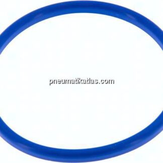 Dichtung (Milchgewinde) DN 80, NBR (blau), 85x95x5mm