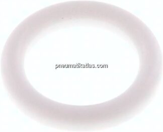 Dichtung (Milchgewinde) DN 20, PTFE (weiß), 23x33x4,5mm