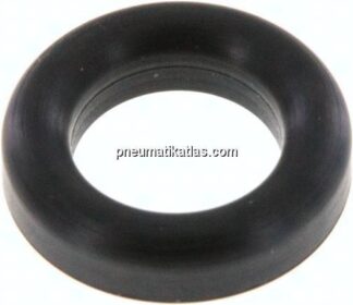 Dichtung (Milchgewinde) DN 10, EPDM (schwarz), 12x20x4,5mm