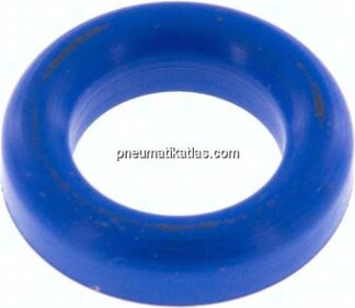 Dichtung (Milchgewinde) DN 10, NBR (blau), 12x20x4,5mm