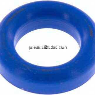 Dichtung (Milchgewinde) DN 10, NBR (blau), 12x20x4,5mm