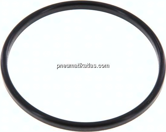 Dichtung (Milchgewinde) DN 100, EPDM (schwarz), 104x114x6mm