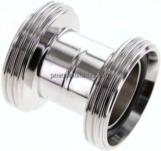 Doppelnippel (Milchgewinde) Rd 65 x 1/6"-Rd 65 x 1/6"