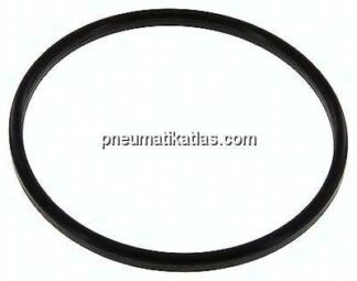Dichtung (Milchgewinde) DN 125, EPDM (schwarz), 130x142x7mm