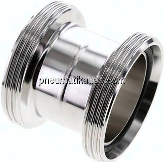 Doppelnippel (Milchgewinde) Rd 95 x 1/6"-Rd 95 x 1/6"