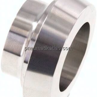 Kegelstutzen (Milchgewinde) 44mm Kegel-29,0mm, 1.4404