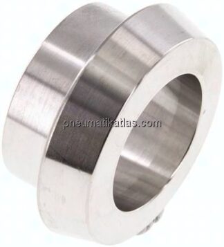 Kegelstutzen (Milchgewinde) 44mm Kegel-33,7mm, 1.4301