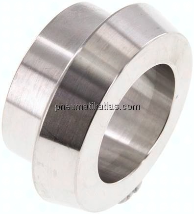 Kegelstutzen (Milchgewinde) 44mm Kegel-33,7mm, 1.4301