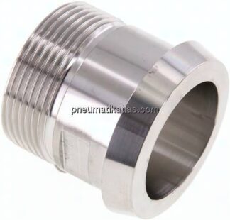 Kegelstutzen (Milchgewinde) 56mm Kegel-G 1-1/2", 1.4404