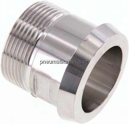 Kegelstutzen (Milchgewinde) 56mm Kegel-G 1-1/2", 1.4404