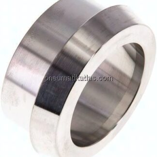 Kegelstutzen (Milchgewinde) 56mm Kegel-48,3mm, 1.4301